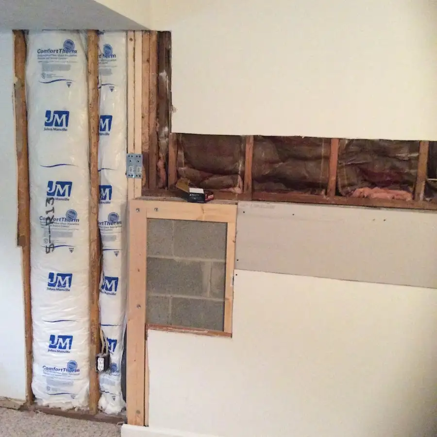 Wall insulation replacement during Structural Drying in Haverstraw
